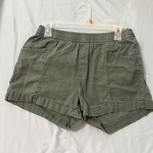 Women's Green Shorts